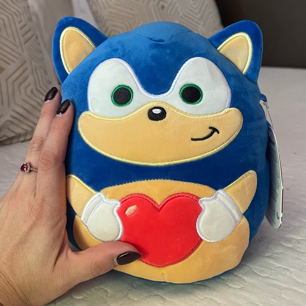 Squishmallows Sonic Blue Plush Toy